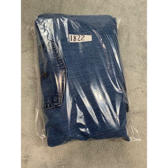 Levis Womens 505 NOUVEAU LOW Straight Blue Jeans Size 14 M  W33/L30 - Picture 14 of 14